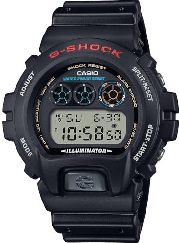 Casio Men's Digital Quartz Watch with Plastic Strap DW-6900U-1ER
