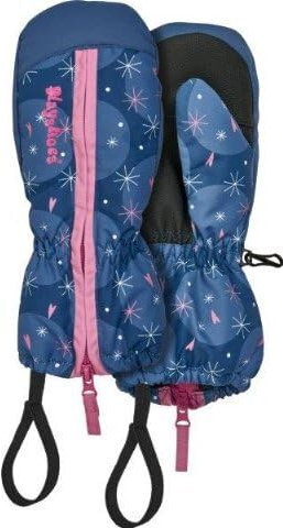 Playshoes Fäustling mit Reißverschluss Unisex Kinder Winter-Handschuhe, Marine Reißverschluss, 3