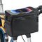 Likorlove Handyhalter Fahrrad Wasserdicht, Lenkertasche Fahrrad, Fahrradtasche Lenker mit Lenkeradapter, Touchscreen und Abnehmbarer Schultergurt, Ebike und Elektrofahrräder