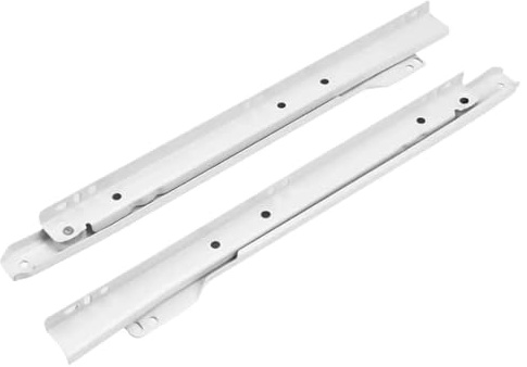 YYLUOYANG Guide per Cassetti 1 Paio di Guide for cassetti a Due sezioni, Guide for armadi, Guide for tavoli ispessiti, Guide for armadi, rulli, puleggia, Guide for mobili Guide Cassetti(16inch-40cm)