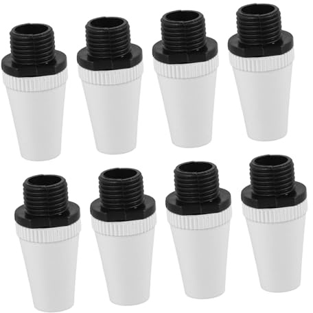 SHINEOFI 8pcs Thread Cable Grips Connectors for Electric Wire Management Easy Install Cable Clamps for Pendant Lights Practical Cord Fixing