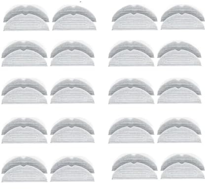 YHNNH Chiffons Et Accessoires for Serpillières, Compatibles avec Roborock, S7, S7+, S7 MaxV Ultra, S7 Pro Ultra, S8, S8+, S7 Max Ultra(20pcs)