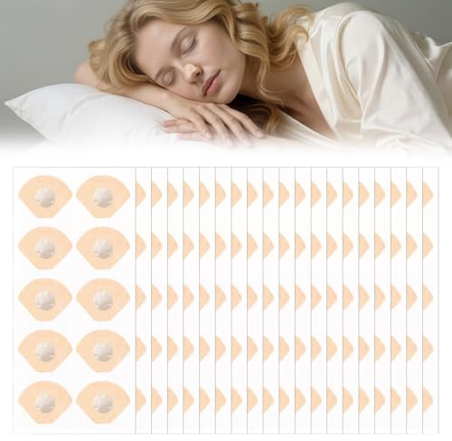 Lot de 400 patchs nasaux magnétiques Intake Breathing - Bandes nasales magnétiques pour ronflement - Patchs nasaux efficaces pour mieux dormir - Bandes nasales magnétiques contre les ronflements pour
