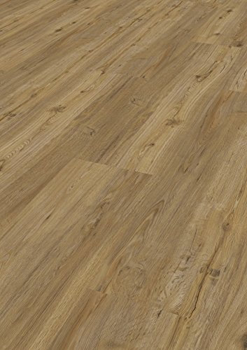 Tepcor® Vinyl Galant Vinyl Designboden Vinylboden zum Klicken | 9,5 mm Stärke, 0,30 mm Nutzschicht, mit Trittschalldämmung - 1 Paket (1,88 m²) (Bosco)