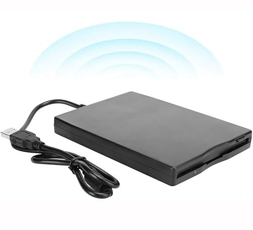 3.5 USB External Floppy Disk Drive Portable, Floppy Drive Card Reader Computer Accessory External Removable for Windows 98SE / 7/8 / ME / 2000 / XP VISTA, PC, OS8.6 or Above