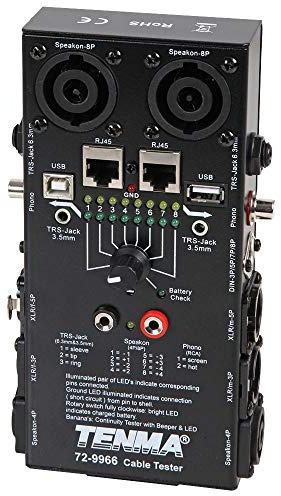 Probador de cables, PRO AV | Prueba de cable de continuidad, 1 X Cantidad - 72-9966