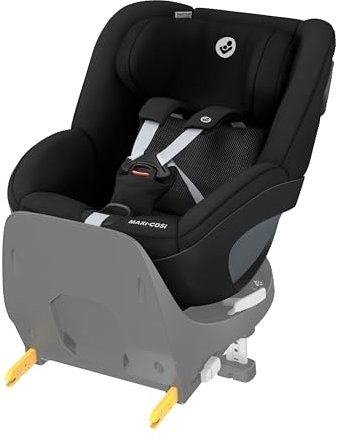 Maxi-Cosi Pearl 360 i-Size baby autositz, autositz 360 grad drehbar, 3 Monate - 4 Jahre (61-105 cm), Drehung mit nur einer Hand, ClimaFlow, Easy-In-Gurt, G-CELL, Authentic Black