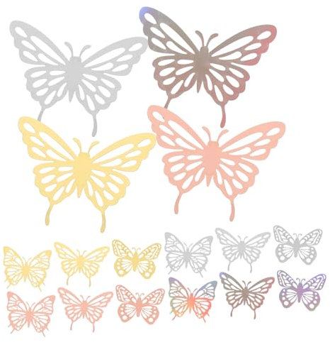 SAFIGLE Stück Schmetterlings-wanddekorationen 3d-aufkleber Schmetterlings-blumenstrauß- Einfach Anzubringende Schmetterlingsaufkleber für Jungen- und Mädchenzimmer Dekorativer Wandkleber
