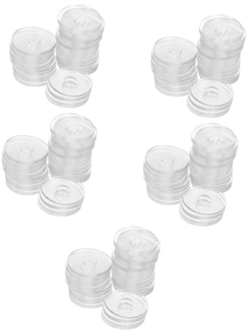 OKUMEYR Juego De 5 Juntas Pequeñas Reemplazables Para Manijas De Puertas De Ducha Arandelas Redondas (función Suelta Para Reparación 50 Unidades)