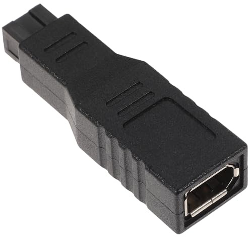 Tofficu Adaptador De Transferencia De Datos 9p a 6p para Portátil, Convertidor 400 a 800, Cable Hembra De 6 Contactos Compatible Pc, Diseño Funcional y Uso Digital