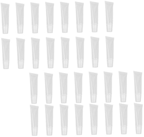 Healvian 60stücke Leere Lippenbalsam-tuben Lippenpomaden-behälter Kosmetikbehälter für DIY Lipgloss Tube Verpackungstubes Lippenbalsam Tube
