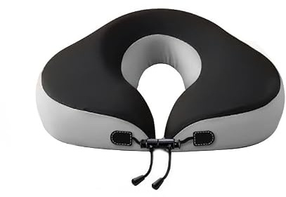 Graceever Massage-Gesichtswiegenkissen mit Kopf Loch | Verstellbarer U-förmige Kopfstütze für Bett, Schreibtisch & Spa | Massagekissen für Salon & Massagebett