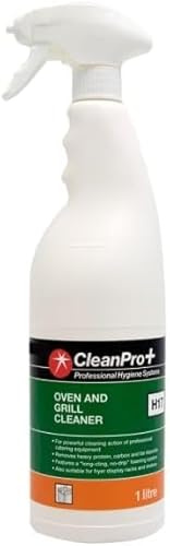 CleanPro+ Oven and Grill Cleaner H17, Professional Hygiene, Spray Bottle, 1 Litre