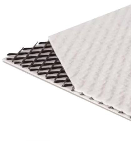 TERRAM 1B1 Drainagematte | 2m x 50m | Verbundstoff aus druckstabilem Kunststoffkern und beidseitig befestigtem Filter Geotextil