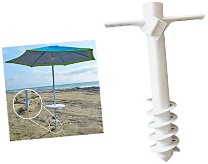KONTONTY Strandschirmanker Fünfstift-sandgreifer Regenschirmanker Strandschirm-sandanker Für Strand Oder Garten Einfach Zu Montieren Und Langlebig