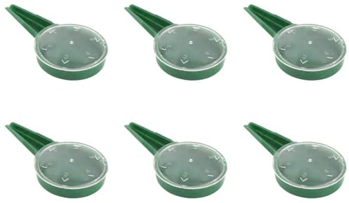 Seeding tool Seed Spreaders Hand Dial Garden Seeder Sower with Adjustable Hole Multi-function Portable BlackishSowing Power Tillers(6PCS)