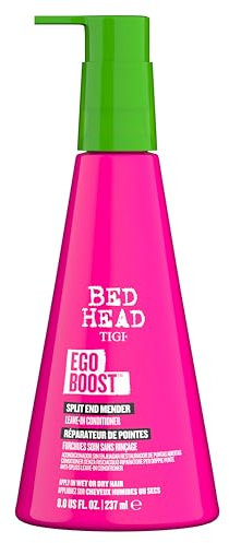 Bed Head by TIGI Ego Boost Leave In Hair Conditioner – Professional Repair Treatment for Dry, Damaged Hair with Split Ends, Anti Frizz, Moisturising Conditioner Cream, Safe for Colour Treated Hair