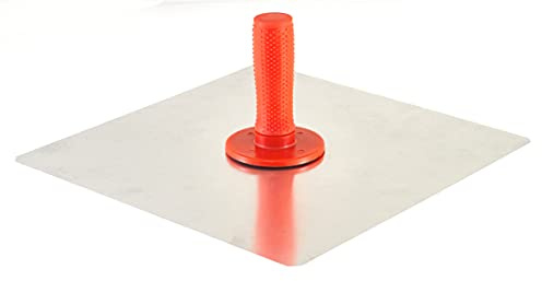 Amtech - Aluminium Plasterers Hawk, 300 x 300mm Lightweight Body with Handle, for Holding Plaster and Mortar