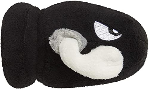 Super Mario Bullet Bill 15 cm fyllda Bros U. (-) plysch samlarfigur, svart