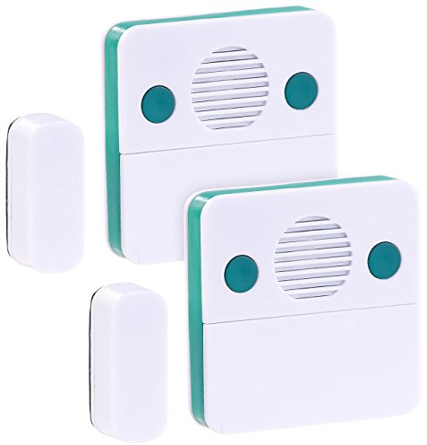 VisorTech 2er-Set Universal-Türschließ-Erinnerungs-Alarm, 15/30 Sek. Auslösezeit