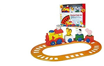 Tachan 73168001 djur-MUSIKALZUG Farm 68001 musikaliskt leksakståg, diverse