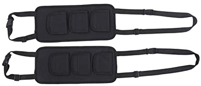 BuyWeek Angelrutenhalter für Auto Rücksitz, 2 Stück Auto Rücksitz Rutenhalter Universal Verstellbarer Angelrutenträger Auto Rutenständer