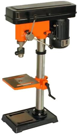 VCHICS Taladro de Mesa, Taladro Profesional Estacionario DIY De 8 Pulgadas, Taladro De Banco De 5 Velocidades, Herramientas Eléctricas, Perforadora De Madera Compacto y de Alta precisión