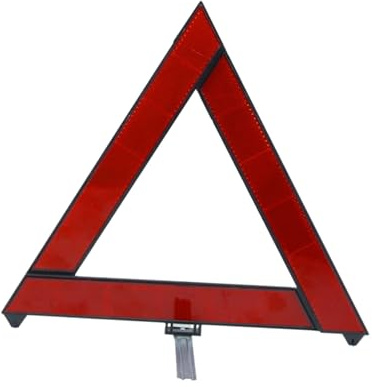 Gatuida Triangle De Présignalisation - Accessoires De Sécurité pour Voiture Panneau Réfléchissant pour Voiture Symbole De Danger Routier
