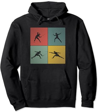 Fechten Game Gamer Fechterin Spiel Fechten Fechter Pullover Hoodie