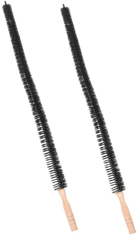 QUMIIRITY 2pcs Washing Machine Cleaning Brush Washer Cleaner Brush for Drum Inner Wall Dryer Vent Long Handle Heavy Duty Bristles Flexible Design