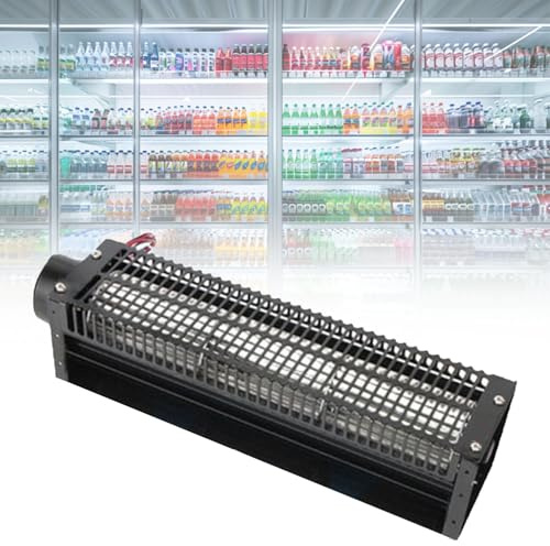 UEGFSIJRF Ventilateur à Flux Transversal, Puissance extrême, Rideau d'air à Bande, Protection Contre la surchauffe 24 V et Construction en boîtier métallique. Sûr et fiable.(30250)