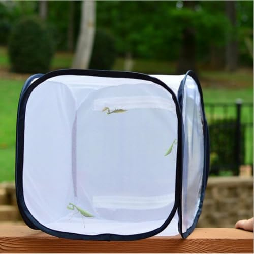 Boîte de croissance portable avec tissu conçu pour nourrir les plantes et les insectes, adaptée pour les applications de jardinage en intérieur et en extérieur (30 x 30 x 30 x 30 cm)