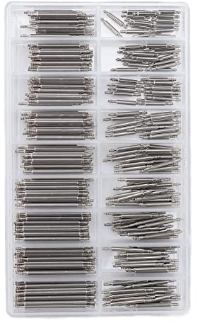 270pcs Watch Connecting Pin Durable Alloy Spring Bar Replacement Kit for Watch Strap Repair Professionals and Amateurs