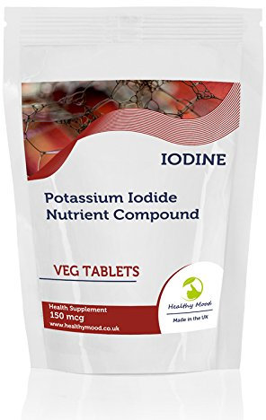 Iodine Potassium 150mcg 30 Vegetarian Tablets Pills Health Food Supplements Nutrition HEALTHY MOOD