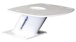 Scanstrut APT-F-150-01 Power-Tower aus Aluminium für 2 kW/4 kW Raymarine, Garmin, Navico BR24/3G/4G Radome, 150 mm