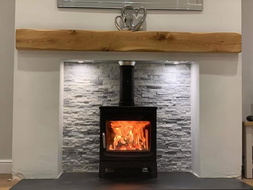 Celtic Timber - Solid French Oak Beam Floating Shelf Mantle Piece Fire Place Surround Inglenook - Beam Size: 4 x 5 Air Dried - Length: 5 foot - Finish: Planed & Sanded - Appearance: Heavily Worked