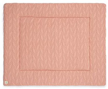 Jollein Laufgittereinlage Spring Knit 80x100 cm - Rosewood