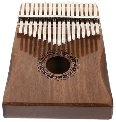 TOGEVAL Kalimba Daumenklavier Aus Walnussholz Ergonomisches Für Anfänger Und Profis Leicht Langlebig Und Melodisch