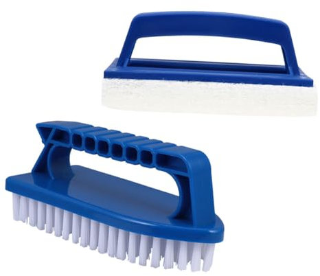 PAMINGONO 2stücke Schwimmbadbürste Reinigungsbürste Poolbürste Hand-poolbürste Für Pool Reinigungsbürstenwerkzeug Pool-reinigungsbürste