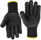 Anti Vibration Work Gloves Anti-Vibration Power Tools Vibration Reducing Gloves Shock Absorption Safety Mechanic Work Protective Gloves Black (XL [Size 10])