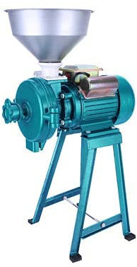 PUFAHAU Molinillo de Granos eléctrico, Molinillo de Granos de Hierbas, Molino de harina, Molinillo de Cereales húmedos y Secos, Molinillo de Cereales, arroz, maíz, café, Trigo con Embudo, 3000 W