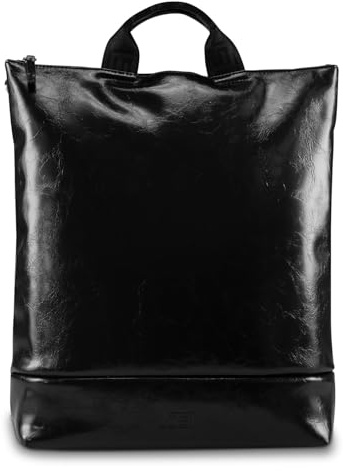 JOST Rucksack Schultertasche mit Laptopfach Kiruna XChange Bag Black schwarz