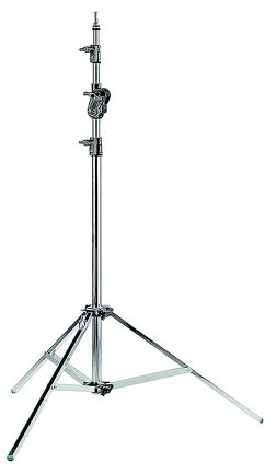 Manfrotto A0030CS 3Bein(e) Aluminium Stativ - Stative (10 kg, 3 Bein(e), 3 m, Aluminium, 1 mm, 113 cm)