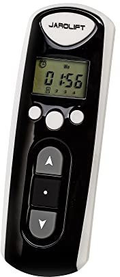 jarolift Funkhandsender 4-Kanal TDRCT 04 Funksteuerung Fernbedienung, 433,92 MHz, Integrierte Zeitschaltuhr mit Wochenprogramm, LCD Display
