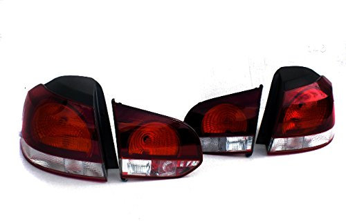 Volkswagen Original VW Ersatzteile VW Golf 6 Rückleuchten Satz, kirschrot abgedunkelt