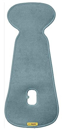 AeroMoov - Baby Sitzauflage Air Layer - Einlage Für Autositz oder Kinderwagen - Gruppe B - Antischwitz Sommerbezug - Bio-Baumwolle - Mint