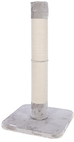 Kerbl Pet Kratzsäule Opal Jute, 56x56x119cm, grau