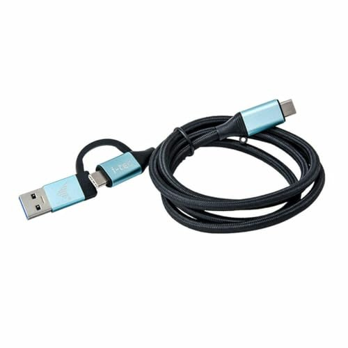 i-tec USB-C auf USB-C Kabel mit integriertem USB 3.0 Adapter, 100cm