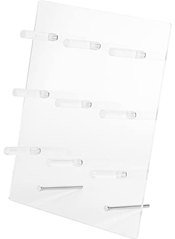 Alzate per Torte, Espositore per Ciambelle in Acrilico Supporto per Rack Trasparente per la Decorazione di Stoviglie per Feste di Compleanno di Nozze