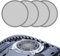 ACIDALIE Filtro antipolvere per ventola PS5, con 4 coperture antipolvere, per modelli PS5 Pro, PS5 Slim, PS5 Legacy